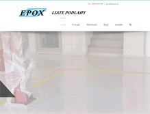 Tablet Screenshot of epox.sk